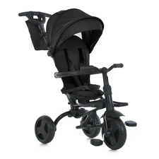 Трехколесный велосипед Turbo Trike MT 1055 Black с ручкой, черный